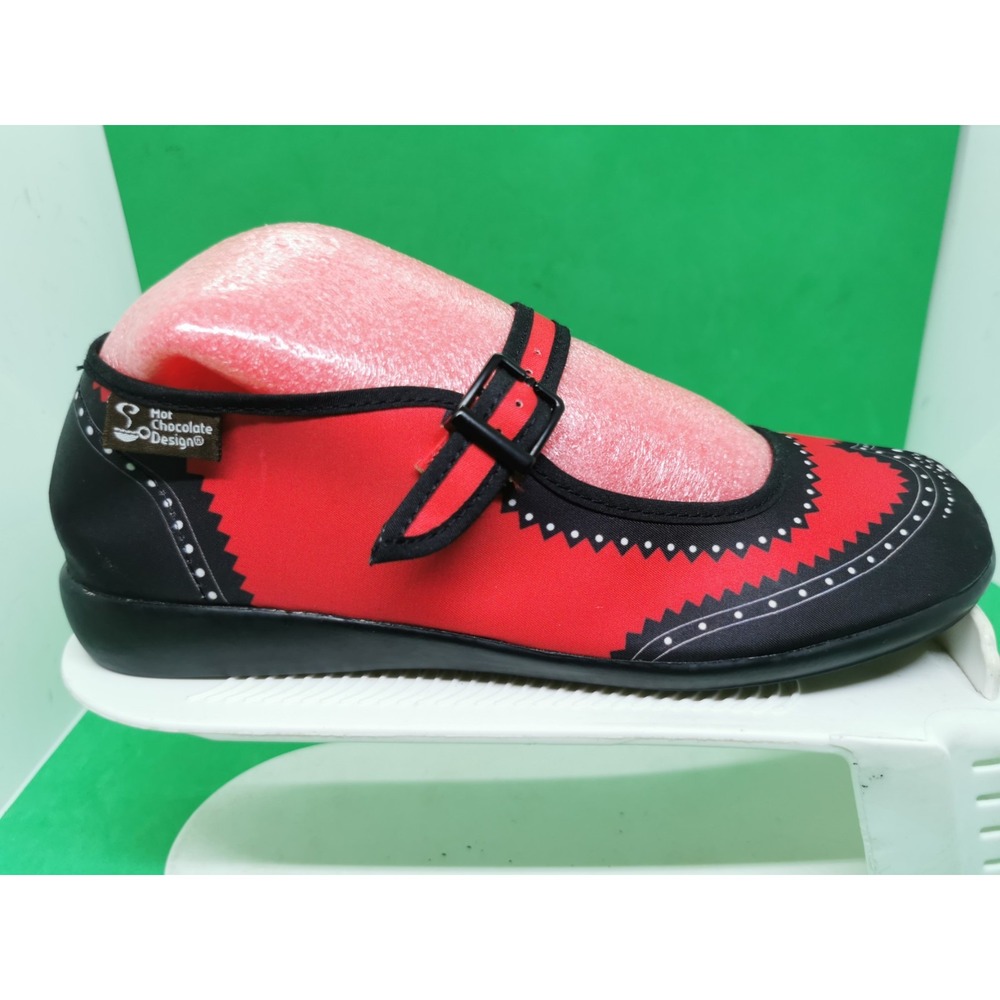 Hot Chocolate Design Chocolaticas Havana Mary Jane Flats Shoes Sz 39 US 9 NWOB - Picture 6 of 16